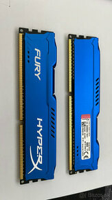 DDR3 8GB 1600 CL10 HyperX Fury 2x4GB - 1