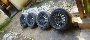 Predám elektróny 5x114.3 plus staršie zimné Bridgestone gumy - 1