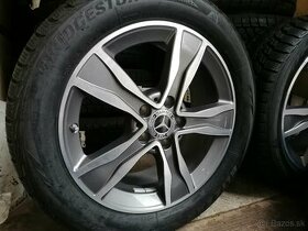 Alu sada=5x112=MERCEDES=s pneu i bez =225/50 R17 - 1