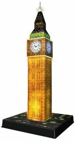 Ravensburger 3D svietiace puzzle - Big Ben