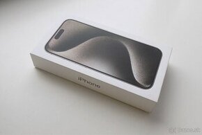 IPhone 15 Pro 256GB Přírodní Titan