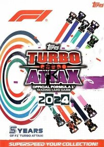 Karticky Topps Turbo Attax 2024 F1 formula