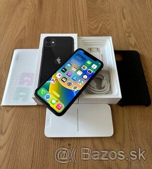 iPhone 11 64gb Black + komplet príslušenstvo