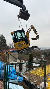 Zemné, výkopové a demolačné práce minibagrom