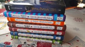 predam knihy Dennik odvazneho bojka+Harry Potter-Kamen mudrc