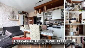 3 izbový prerobený byt, MDŽ, Šurany - 1