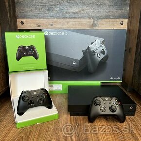 XBOX ONE X 1TB (4k) + možnosť dokúpenia hier a kinectu