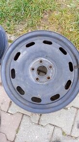 15"5x100 ET 38 Škoda,vw,Seat plechové disky