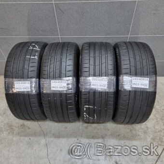 Letné pneumatiky 245/45 R18 CONTINENTAL DOT3822