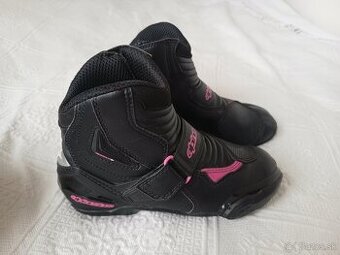 damske moto topanky ALPINESTARS velkost 38