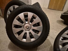 215/60 R16 5x112 disky a zimné pneu - 1