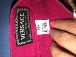 VERSACE originál fuksia minisukna L