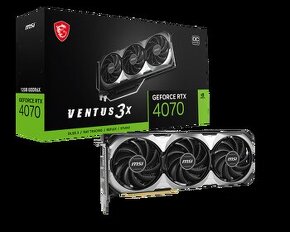 MSI GeForce RTX 4070 VENTUS 3X E 12G OC