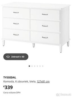 Komoda IKEA Tyssedal