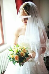 Predám nádherné svadobné šaty Elisabetta (ZNÍŽENÁ CENA) - 1