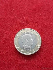 Predám 1€ mincu Monaco 2013 - 1