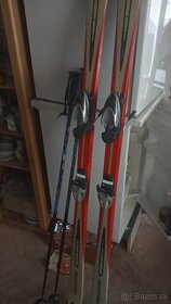 Lyže blizzard 170cm paličky 130