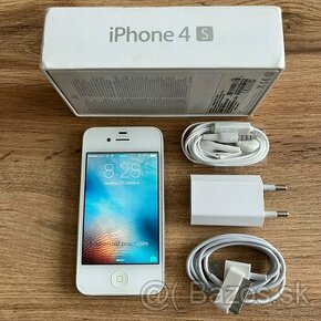 Predám Apple iPhone 4S White 32GB