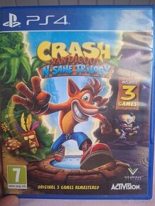 Predám Crash bandicoot n sane trilogy na PS