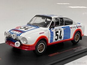 Škoda 130 RS #54 Rallye Monte-Carlo 1977 Kvaizar IXO 1/24