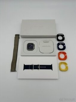 Apple Watch Ultra 49mm Titanium KOMPLET + DARČEK