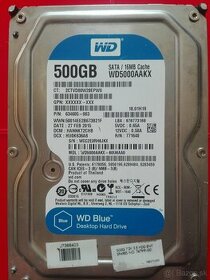 Predám 3,5" hdd 500 GB SATA