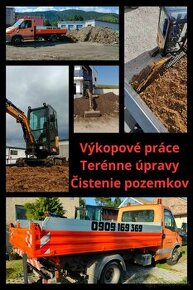 Terénne úpravy a výkopové práce