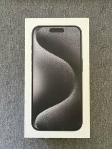 Predám nový Iphone 15 Pro 128 GB TITANIUM BLACK