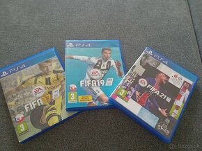 Predám alebo vymením FIFA 17, FiFa 19 , FiFa 21