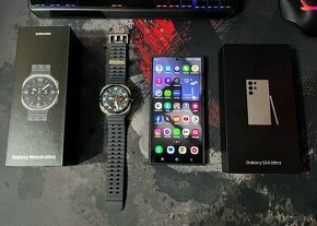 Samsung Galaxy S24 Ultra  512Gb + Galaxy Watch Ultra