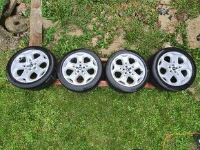 Alu disky originál Ford 5x108 R18 + zimné pneu Hankook