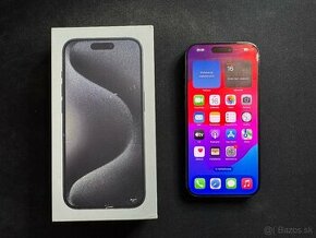 PREDAM/ VYMENIM IPHONE 15 PRO 128GB/ ZARUKA NA SK - 1