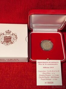 2 euro Monaco 2019 - Honoré V. - PROOF