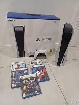 Playstation PS5 s mechanikou