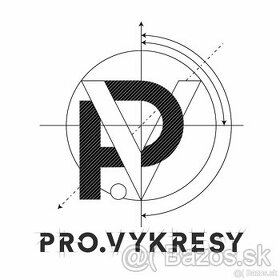 Zakreslovanie podorysov, planov, projektov, 3D vizualizácie