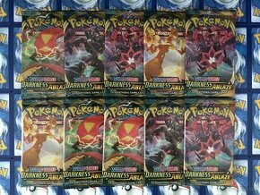 Pokemon TCG Darkness Ablaze Booster Pack 10x