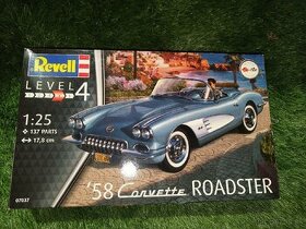 Revell Corvette 58 roadster 1:24 model