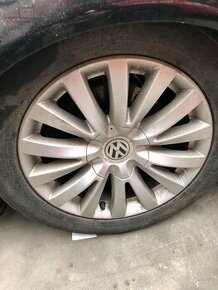 Predám sadu kolies 235/55 R17 z VW Phaeton - 1