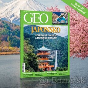 Kúpim časopis Geo 05/2024 (Japonsko)