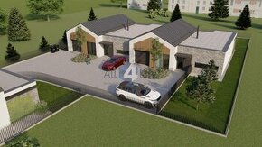 4i. novostavba rodinného domu s garážou v obci Krakovany RD  - 1