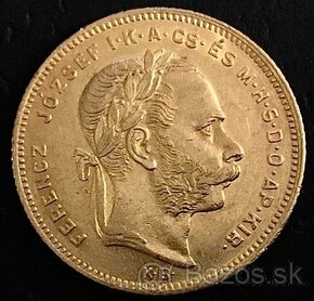 8 Zlatník/20 Frank 1879 KB FJI
