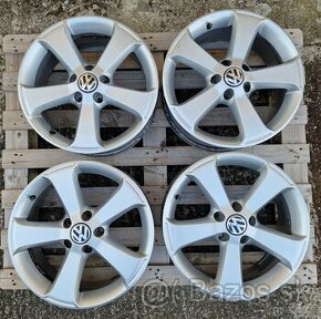 ORIGINÁL VW HLINÍKOVÉ DISKY 5x112 R17 - 1