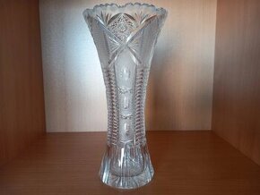 Staršia vysoká váza od Bohemia Crystal Cz - 30x11 cm - 1