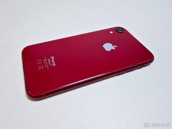 APPLE IPHONE XR 64GB RED ,BATERKA 100%