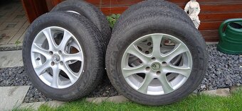 predam alu disky+ pneu 185/65R15 - 1