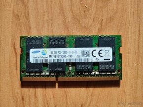 8GB 2Rx8 PC3L 12800S SO-DIMM DDR3 1.35V 1600MHz,