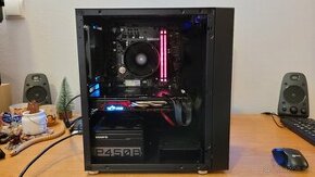 Herný PC,Ryzen 5 1600,R9 380 4GB,16GB RAM,M.2,SSD