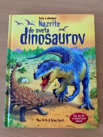 Nazrite do sveta dinosaurov - kniha s okienkami