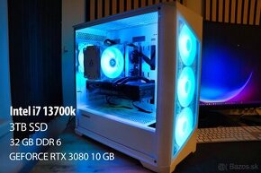 i7 13700K, RTX 3080 10GB, 32GB RAM DDR5, 3TB SSD