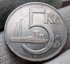 5 koruna 1938.